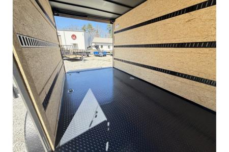 New 2026 Covered Wagon 7'x14' Enclosed, 9900 GVWR, Coin Floor & E-Track Installed