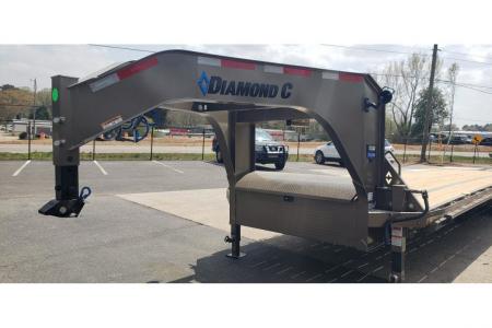 New 2026 Diamond C 8.5x35' Hotshot, 14090 GVWR, Elec-Hydr-Brakes, Max Ramps FMAX208