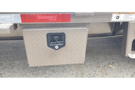 New 2026 Diamond C 8.5x35' Hotshot, 14090 GVWR, Elec-Hydr-Brakes, Max Ramps FMAX208