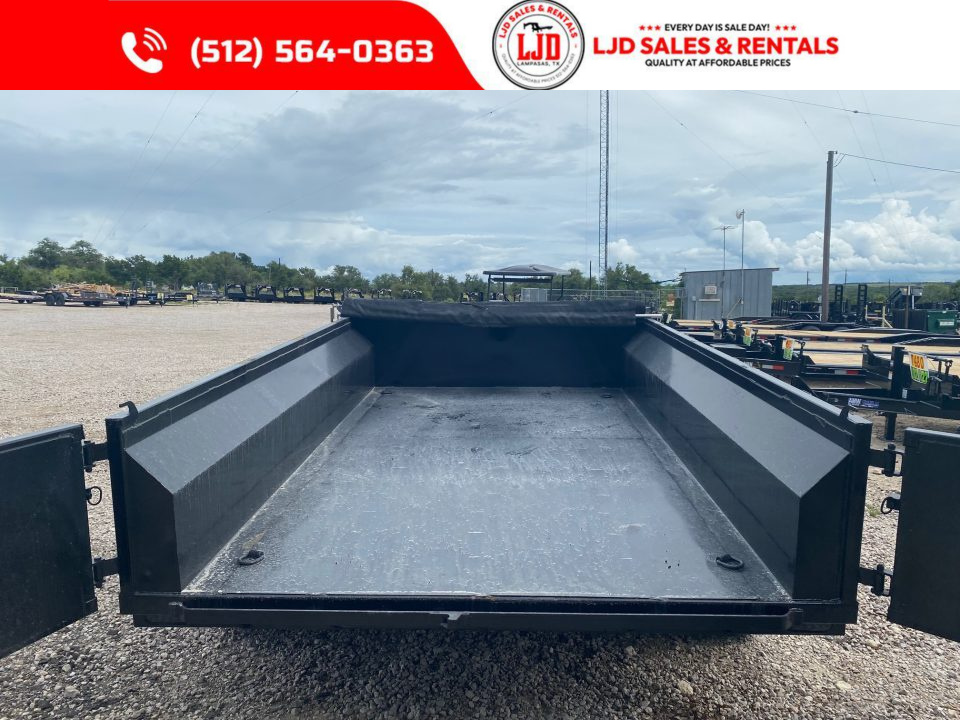 New 2026 Texas Pride Trailers 7' x 12' x 2' Dump Trailer
