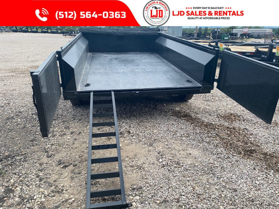 New 2026 Texas Pride Trailers 7' x 12' x 2' Dump Trailer