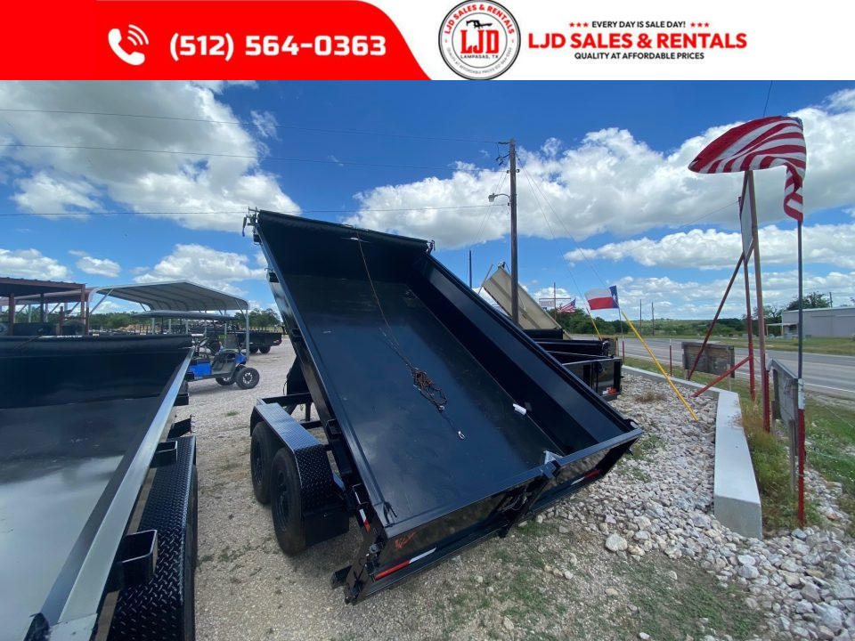 New 2026 Texas Pride Trailers 7' x 12' x 2' Dump Trailer