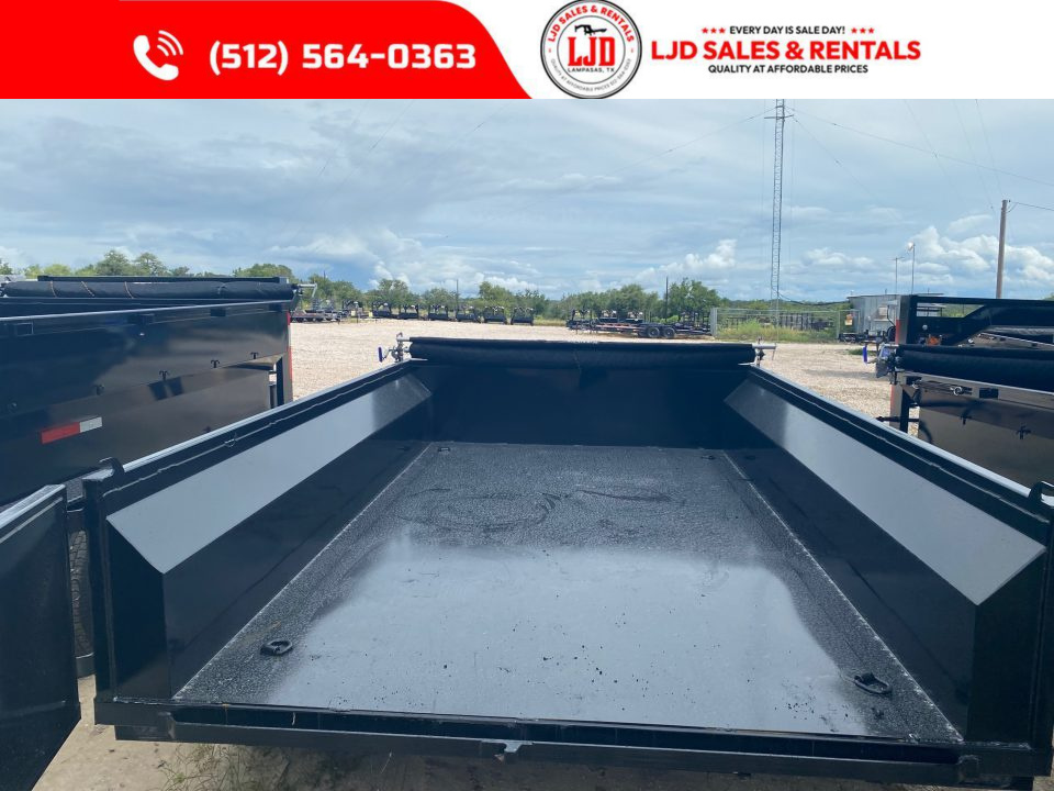 New 2026 Texas Pride Trailers 7' x 12' x 2' Dump Trailer