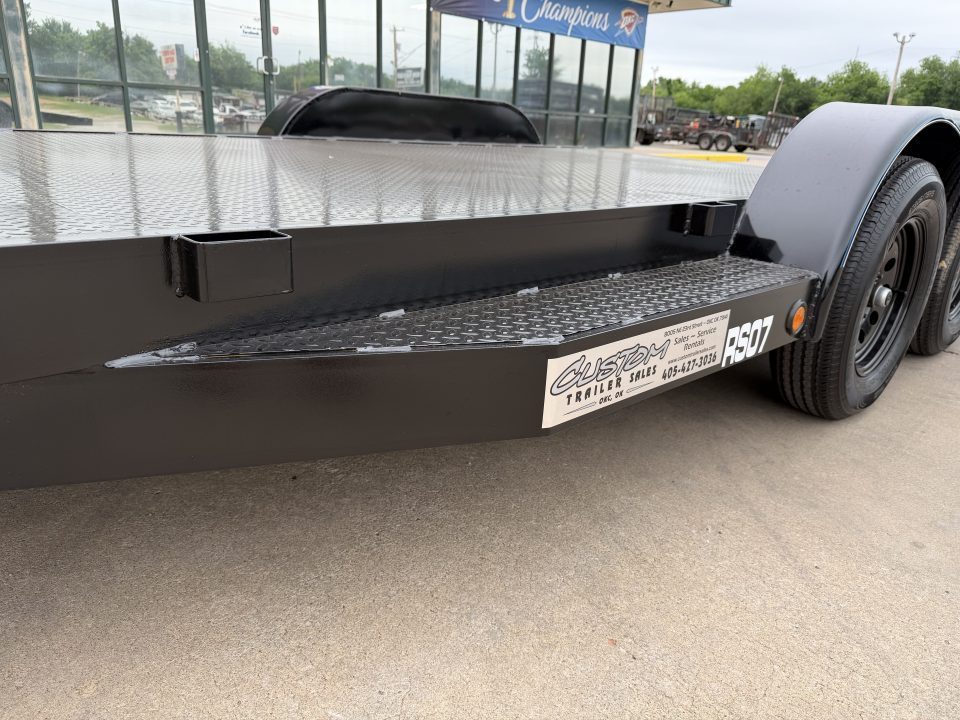 New #263575 2026 TOP HAT RS07 18 X 83 TANDEM AXLE 7K STEEL FLOOR CAR HAULER