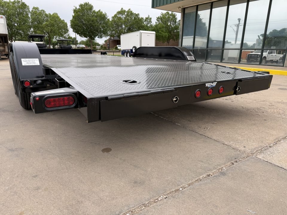New #263575 2026 TOP HAT RS07 18 X 83 TANDEM AXLE 7K STEEL FLOOR CAR HAULER