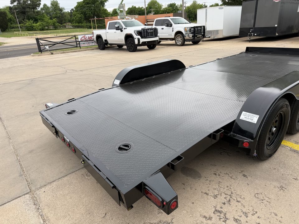 New #263575 2026 TOP HAT RS07 18 X 83 TANDEM AXLE 7K STEEL FLOOR CAR HAULER