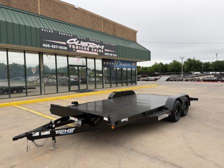 New #263575 2026 TOP HAT RS07 18 X 83 TANDEM AXLE 7K STEEL FLOOR CAR HAULER