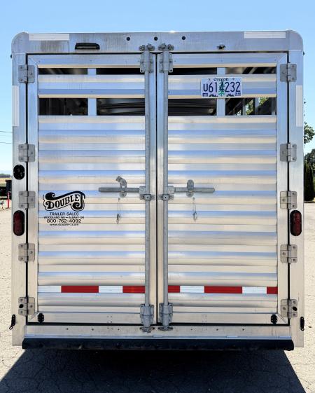 Used 2022 Exiss Trailer 4 Horse Gooseneck Slant Load
