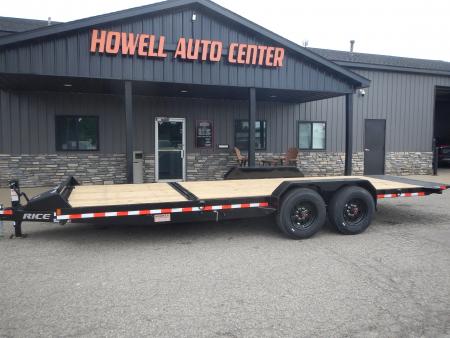 New 2026 Rice Trailers PTHDEC20 Equipment Trailer