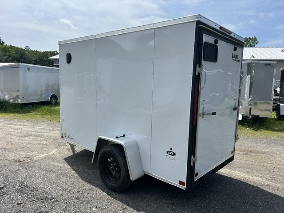 New 2026 Look Trailers 5X10 , 2,990 GVWR White Cargo / Enclosed Trailer