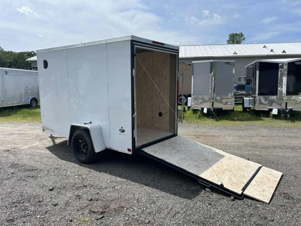 New 2026 Look Trailers 5X10 , 2,990 GVWR White Cargo / Enclosed Trailer