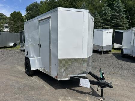 New 2026 Look Trailers 5X10 , 2,990 GVWR White Cargo / Enclosed Trailer