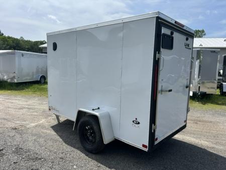 New 2026 Look Trailers 5X10 , 2,990 GVWR White Cargo / Enclosed Trailer