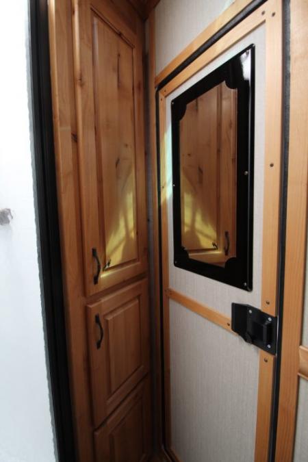 Used 2021 Trails West 8x13 Living Quarters 2 Horse Trailer - EXCELLENT CONDITION