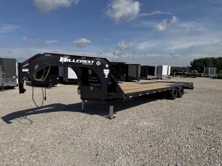New 2026 Hillcrest 30' Deckover Gooseneck Trailer- 25.9K