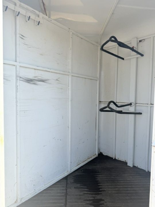 Used 1997 Logan Slant Horse Trailer