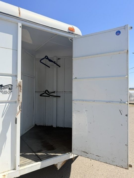 Used 1997 Logan Slant Horse Trailer