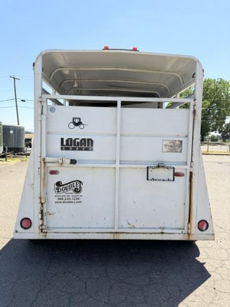 Used 1997 Logan Slant Horse Trailer