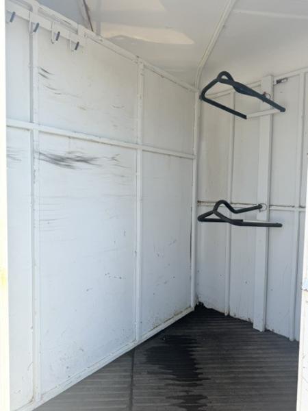 Used 1997 Logan Slant Horse Trailer
