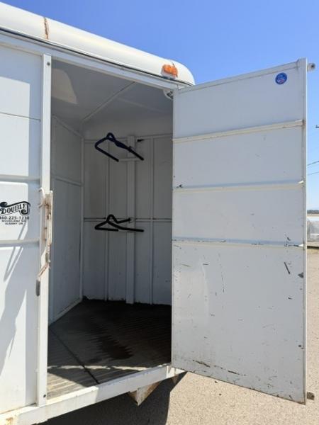 Used 1997 Logan Slant Horse Trailer