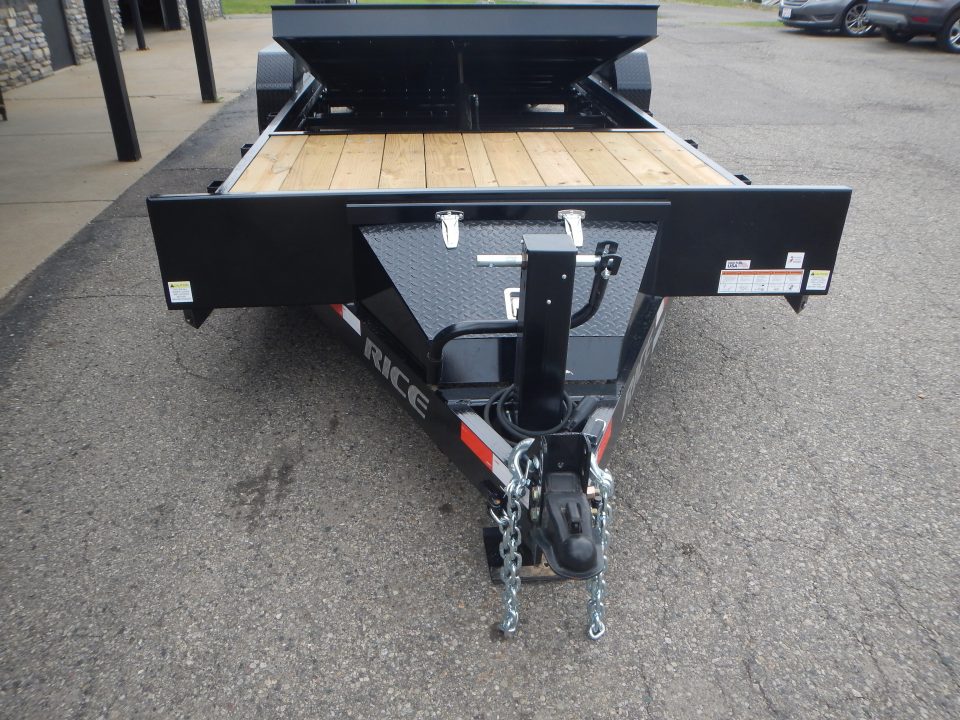 New 2026 Rice Trailers PTHDEC22 Equipment Trailer