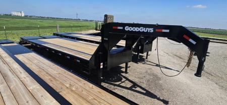 New 2027 Good Guys Trailers 102" x 25' Low-Pro w/8K Axles Flatbed Trailer