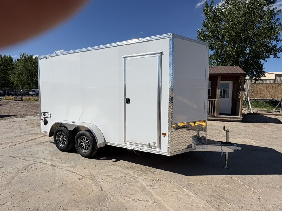 New 2026 Alcom 7x14 All aluminum ~ 4-year warranty Cargo / Enclosed Trailer