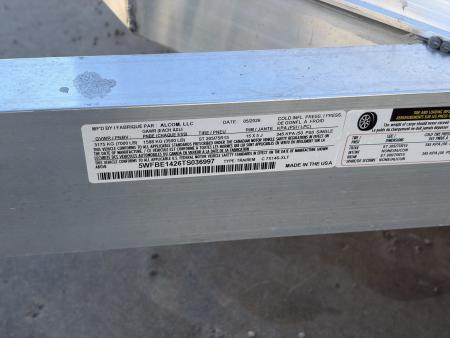 New 2026 Alcom 7x14 All aluminum ~ 4-year warranty Cargo / Enclosed Trailer