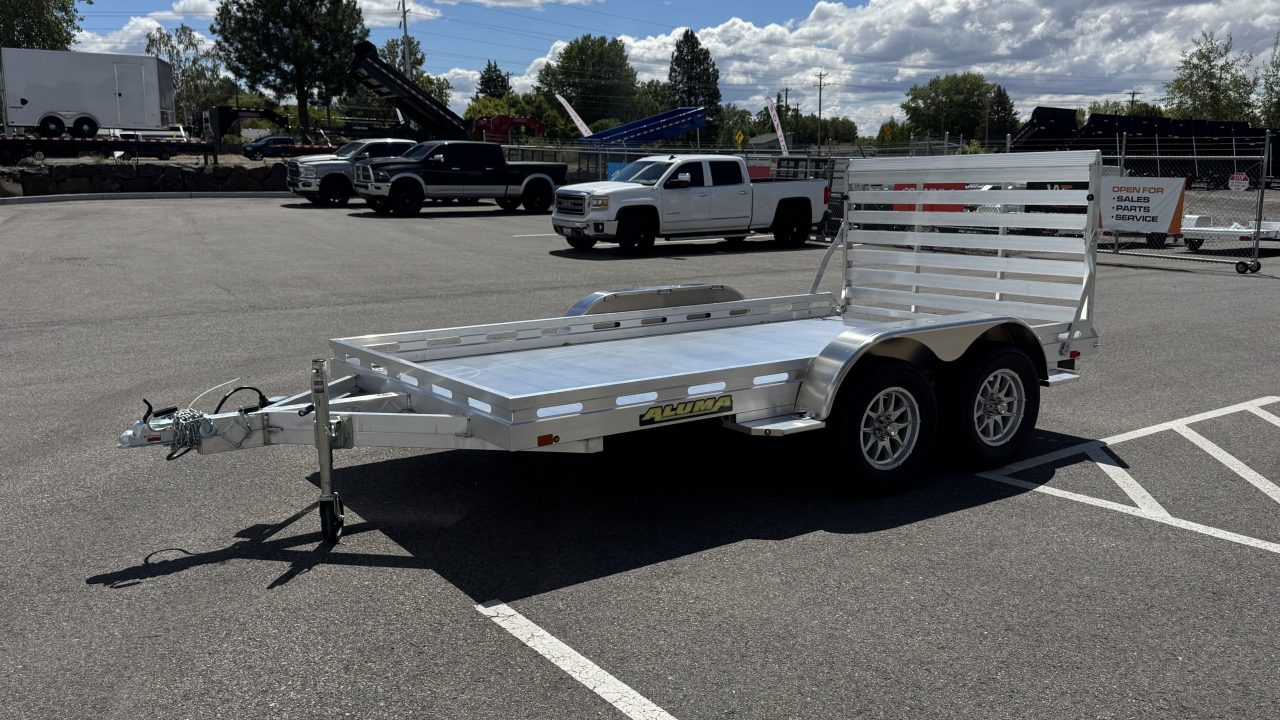 New 2027 Aluma 80X12 UTILITY 8.5K Utility Trailer