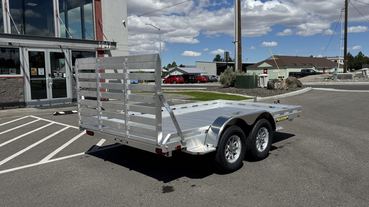 New 2027 Aluma 80X12 UTILITY 8.5K Utility Trailer