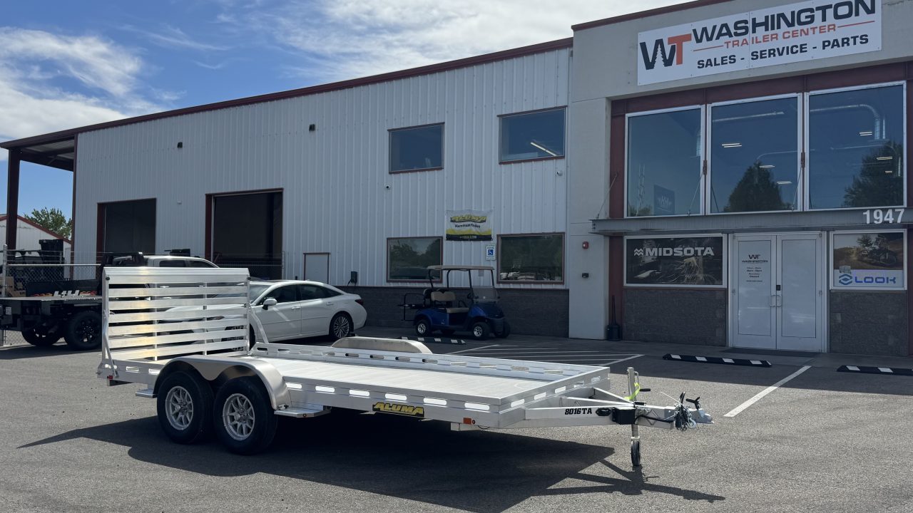 New 2027 Aluma 80X16 UTILITY 8.5K Utility Trailer