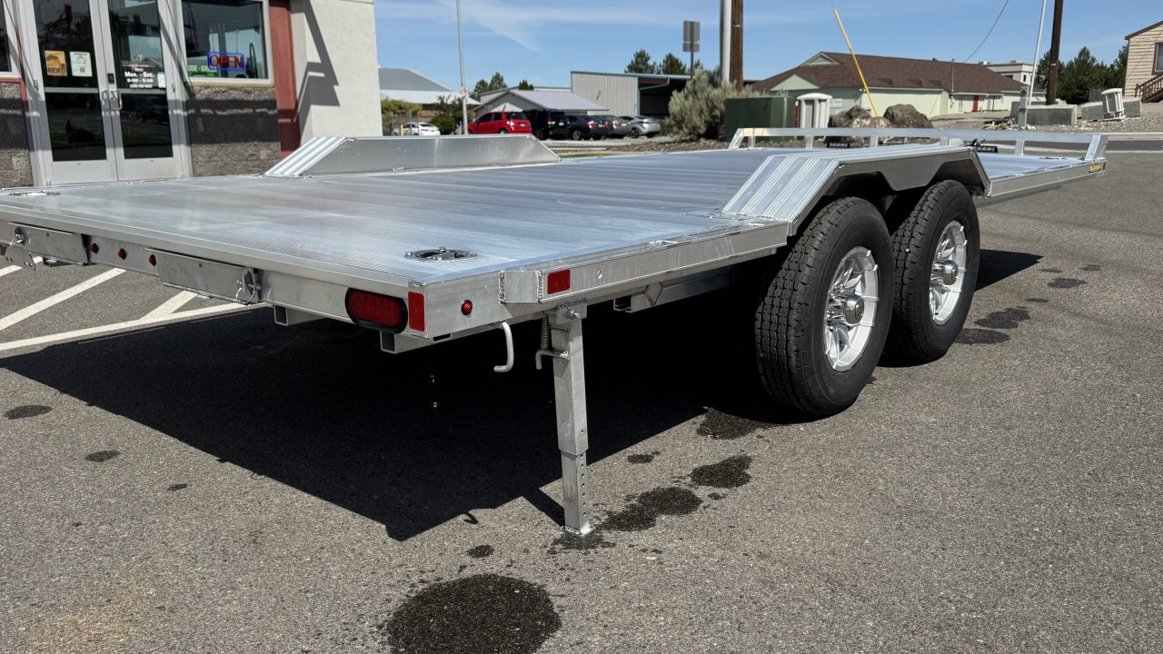New 2027 Aluma 8.5 X 18 WB 10K Utility Trailer