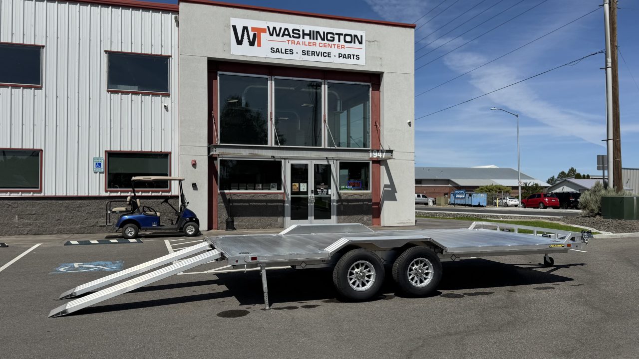 New 2027 Aluma 8.5 X 18 WB 10K Utility Trailer