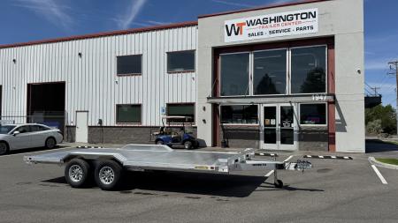 New 2027 Aluma 8X18 WB UTILITY 10K Utility Trailer