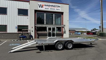 New 2027 Aluma 8.5 X 18 WB 10K Utility Trailer