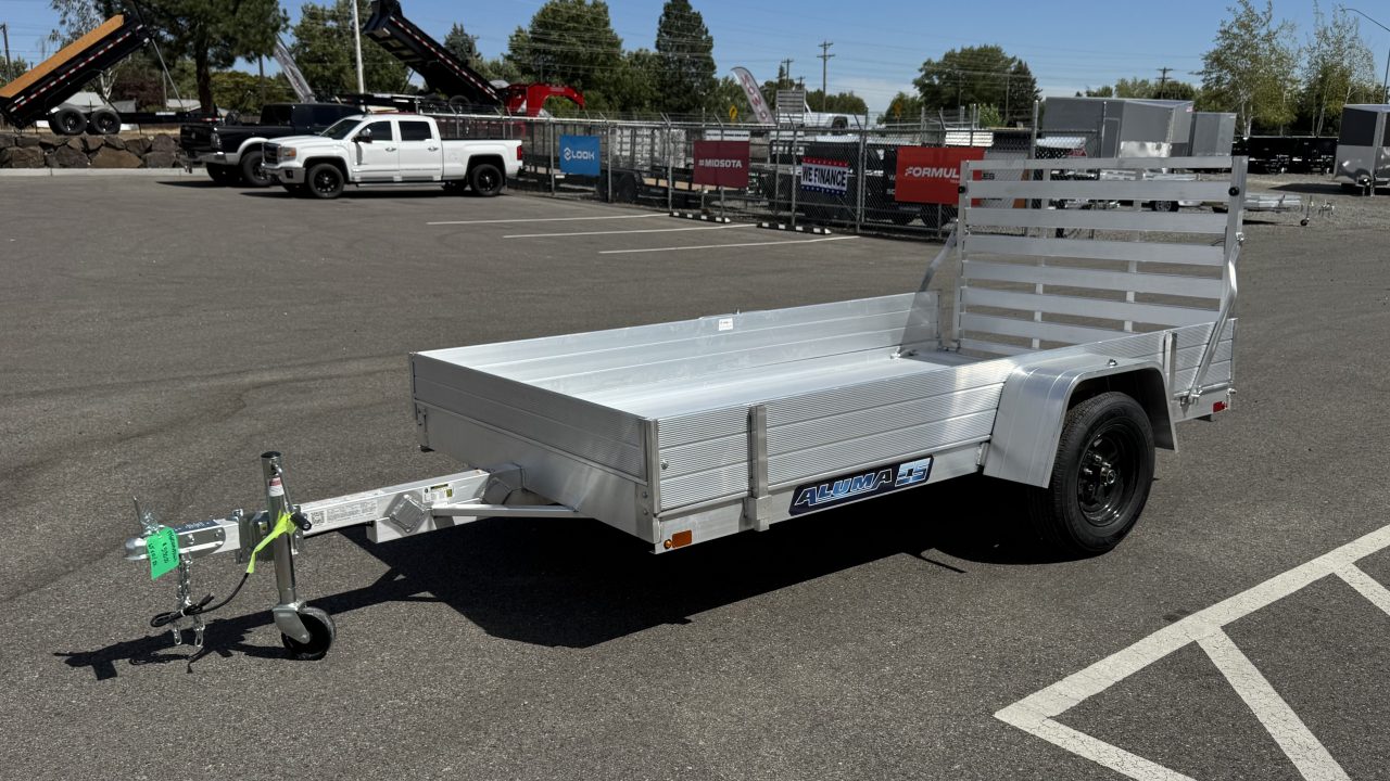 New 2027 Aluma 63X10 UTILITY ALUM DECK 2K Utility Trailer