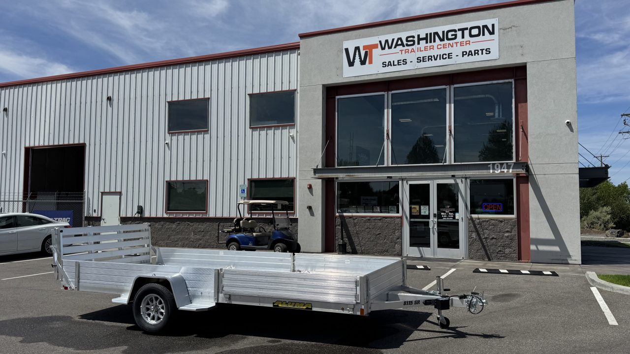 New 2027 Aluma 81X15 Utility w/Ramp 3.5K Utility Trailer