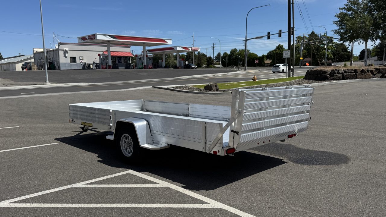 New 2027 Aluma 81X15 Utility w/Ramp 3.5K Utility Trailer