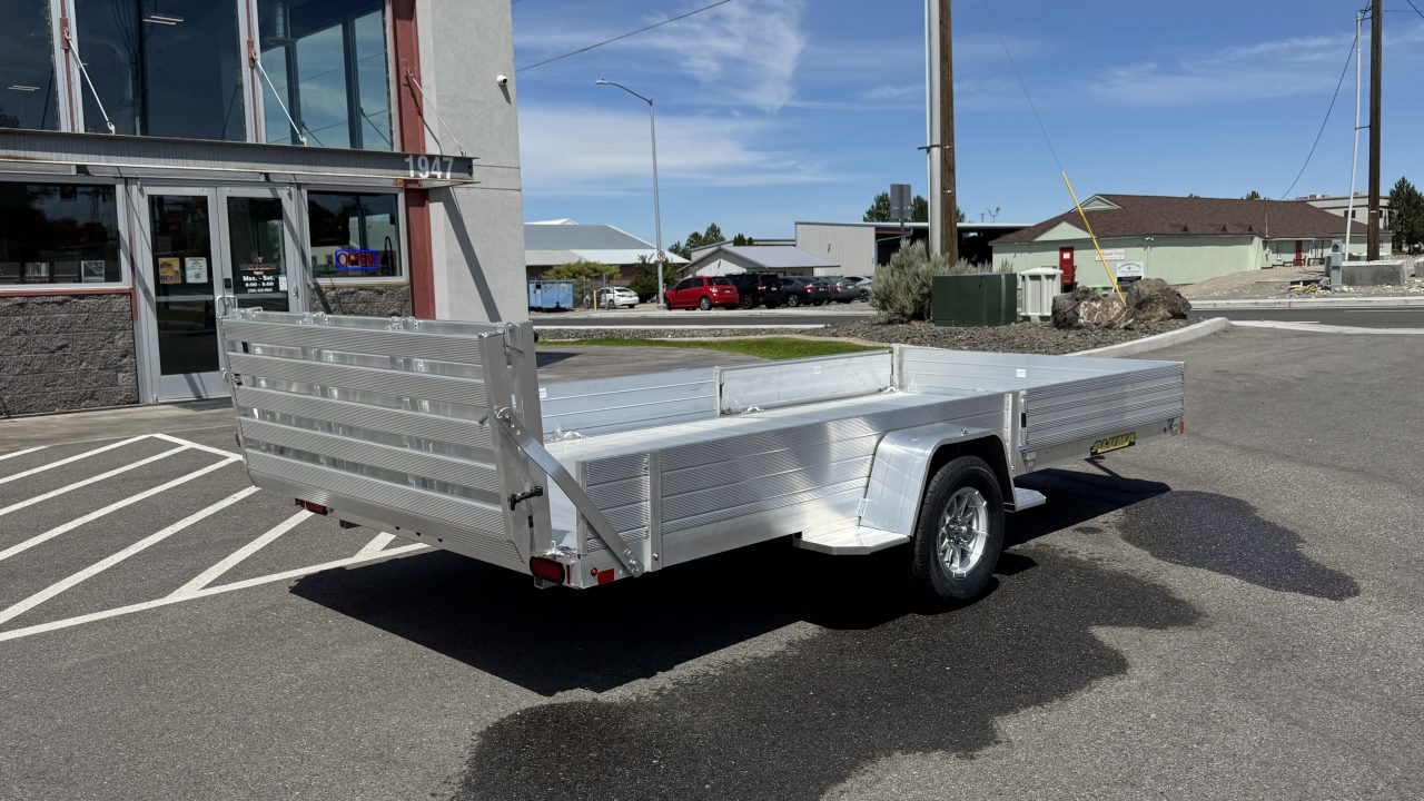New 2027 Aluma 81X15 Utility w/Ramp 3.5K Utility Trailer
