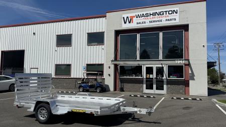 New 2027 Aluma 6'6 X12 STRAIGHT TAILGATE UTILITY 3K Utility Trailer