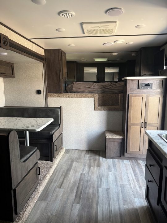 Used 2023 Bison Ranger 3 Living Quarters Horse Trailer