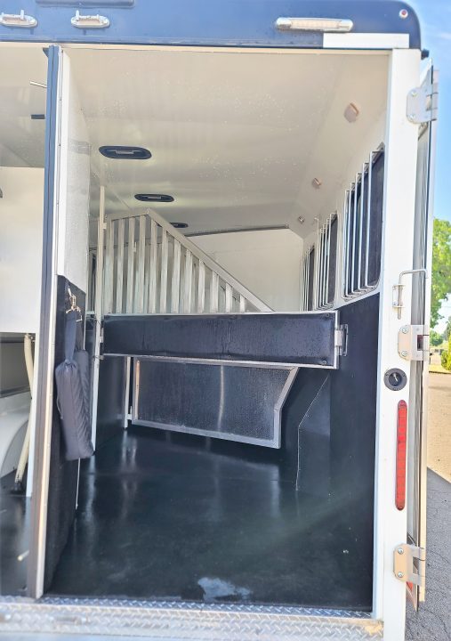 Used 2023 Bison Ranger 3 Living Quarters Horse Trailer
