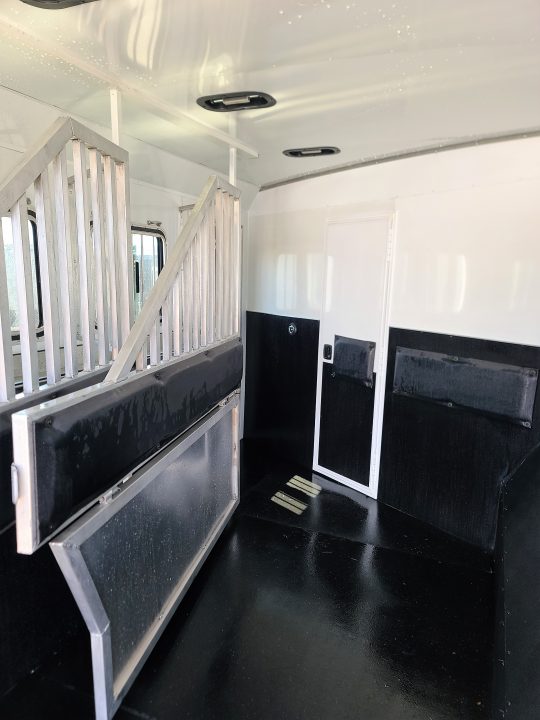 Used 2023 Bison Ranger 3 Living Quarters Horse Trailer