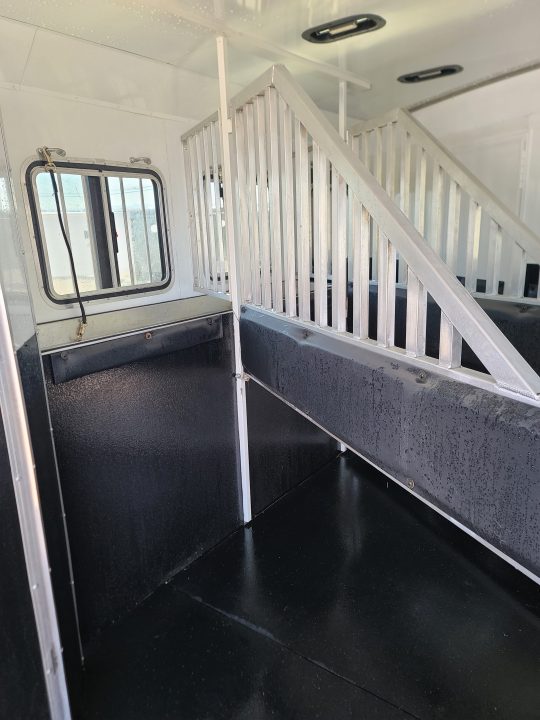 Used 2023 Bison Ranger 3 Living Quarters Horse Trailer