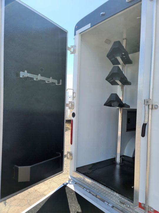 Used 2023 Bison Ranger 3 Living Quarters Horse Trailer