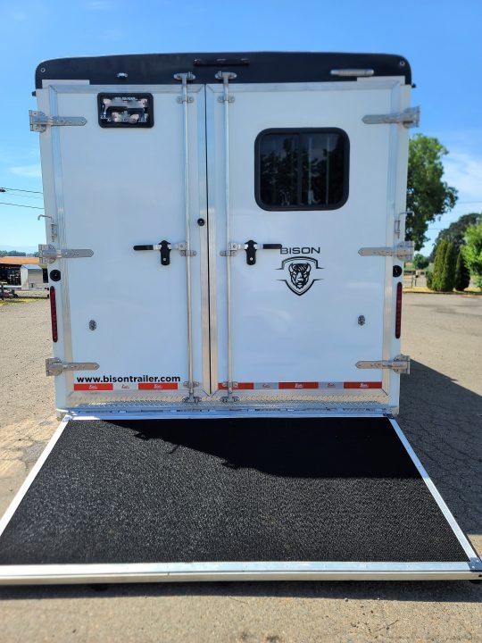 Used 2023 Bison Ranger 3 Living Quarters Horse Trailer