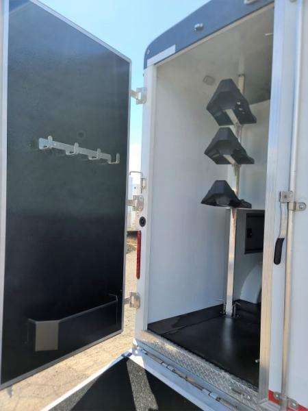 Used 2023 Bison Ranger 3 Living Quarters Horse Trailer