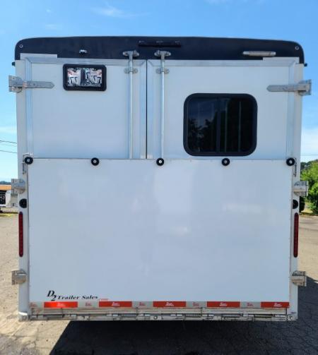Used 2023 Bison Ranger 3 Living Quarters Horse Trailer
