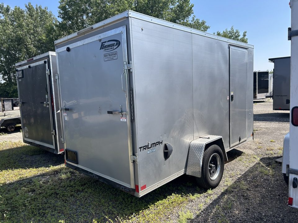 Used 2021 Formula Trailers 6 X 12 FT CARGO TRAILER WITH RAMP DOOR