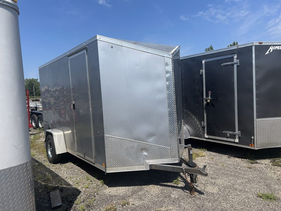 Used 2021 Formula Trailers 6 X 12 FT CARGO TRAILER WITH RAMP DOOR